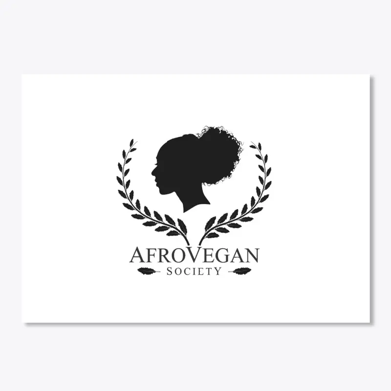 Afro-Vegan Society Logo Merch